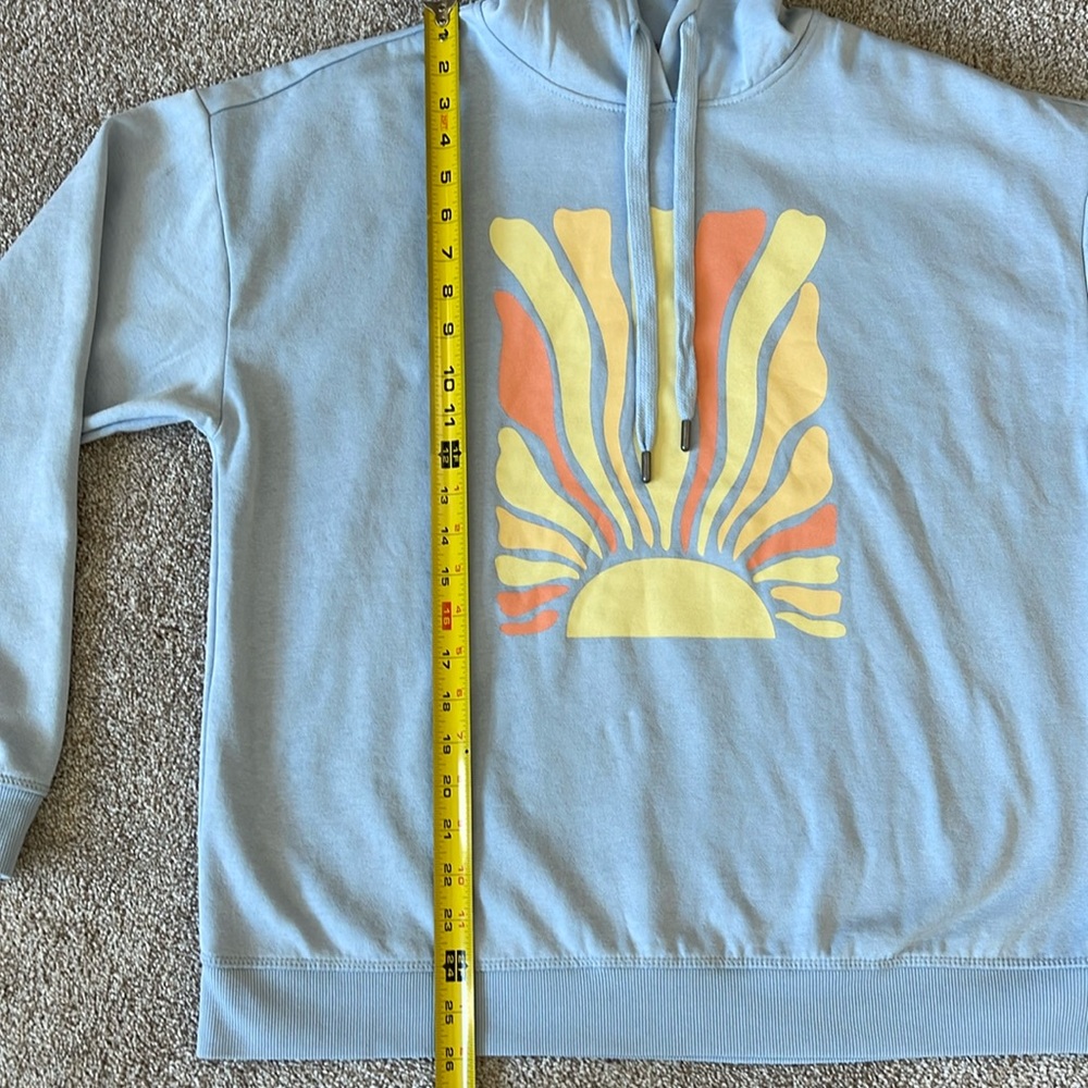 Women’s Cotton Hoodie Sweatshirt Sz M - Picture 7 of 8